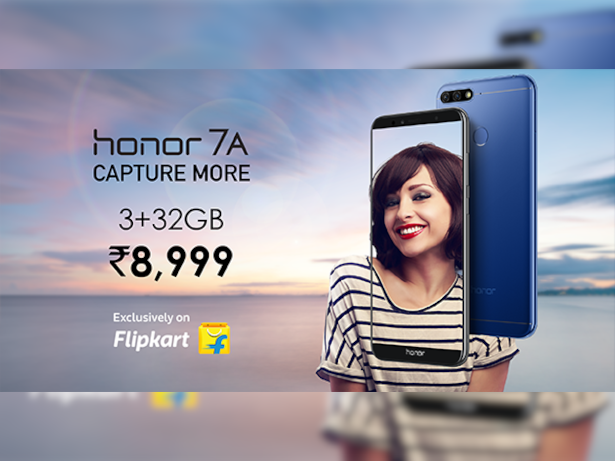 You can now purchase Honor 7A on Flipkart;