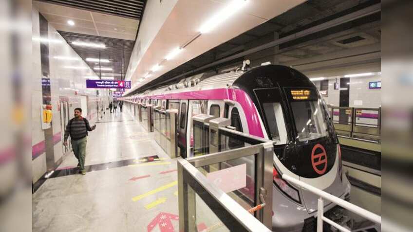 Delhi Metro: Nearly 3 lakh people used Magenta Line on Day 1 of full service