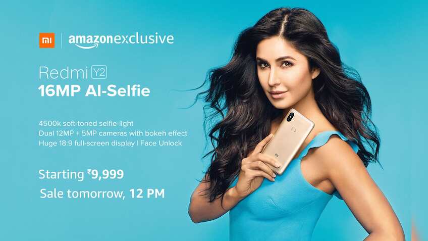 Xiaomi Redmi Y2 sale to begin tomorrow on Amazon; you can save as much as Rs 2,300, here’s how 