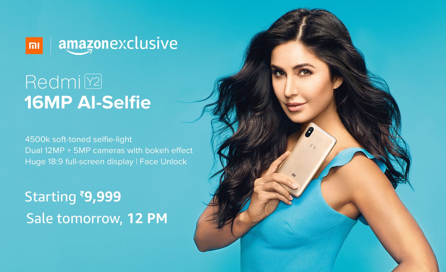 Xiaomi Redmi Y2 sale to begin tomorrow on Amazon; you can save as much as Rs 2,300, here’s how