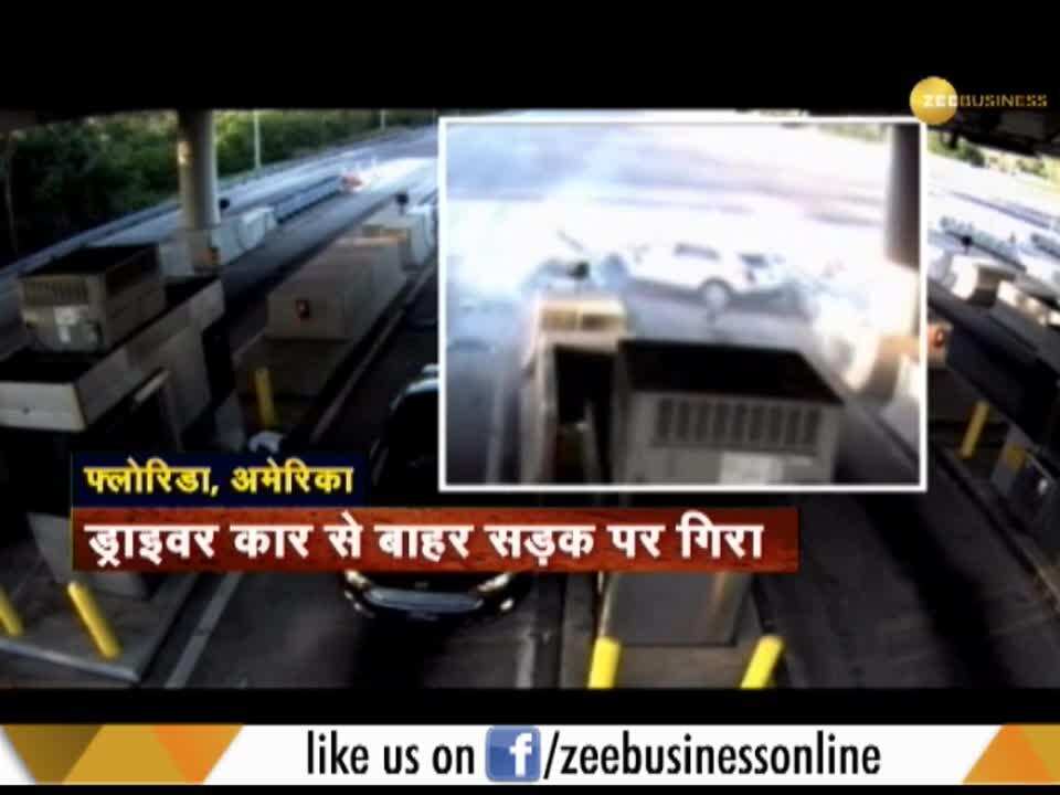 Man ejected from car during horrific toll plaza crash in Florida Zee