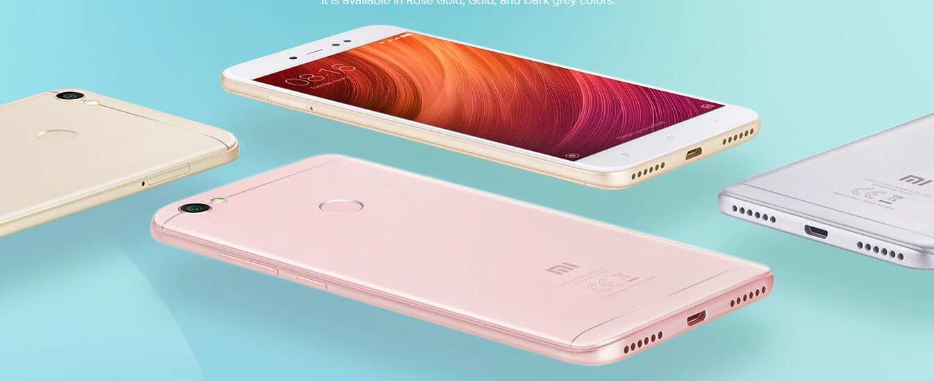 redmi y2 rose gold