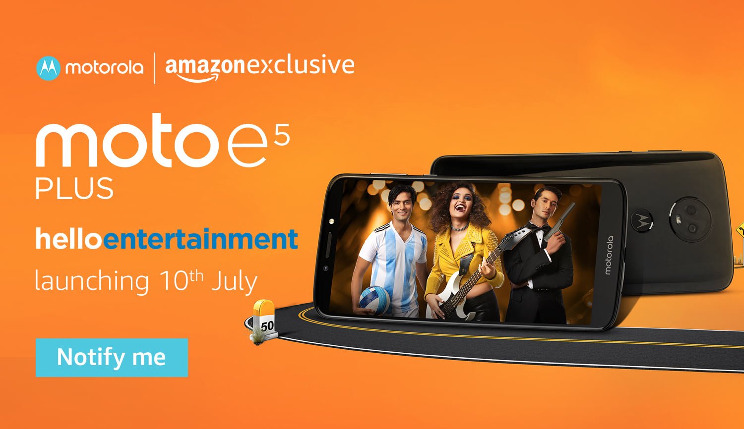 Moto E5 Plus coming soon exclusively on Amazon; Know price, date, specs and features