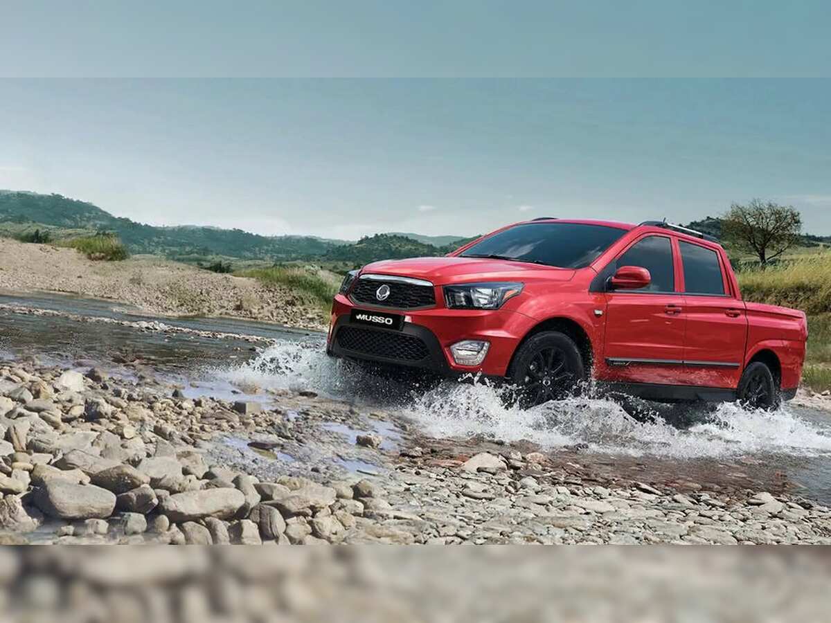 Mahindra owned Ssangyong Musso: Check out this massive