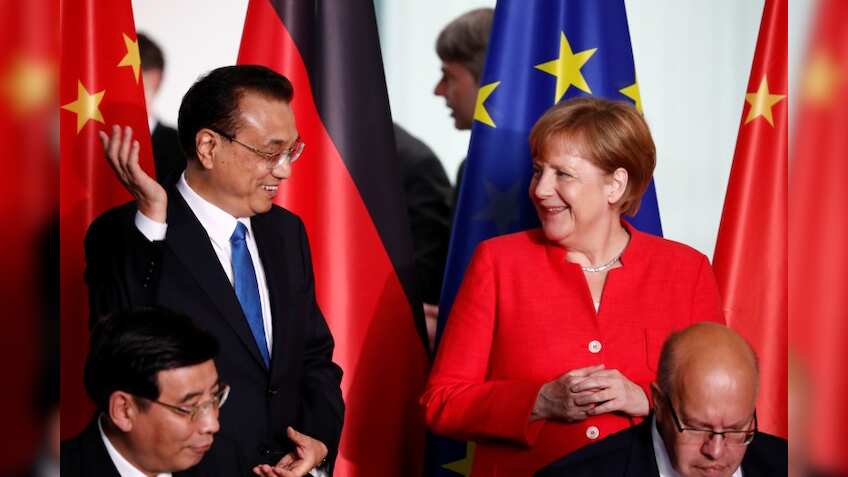 Angela Merkel says Germany and China committed to multilateral order