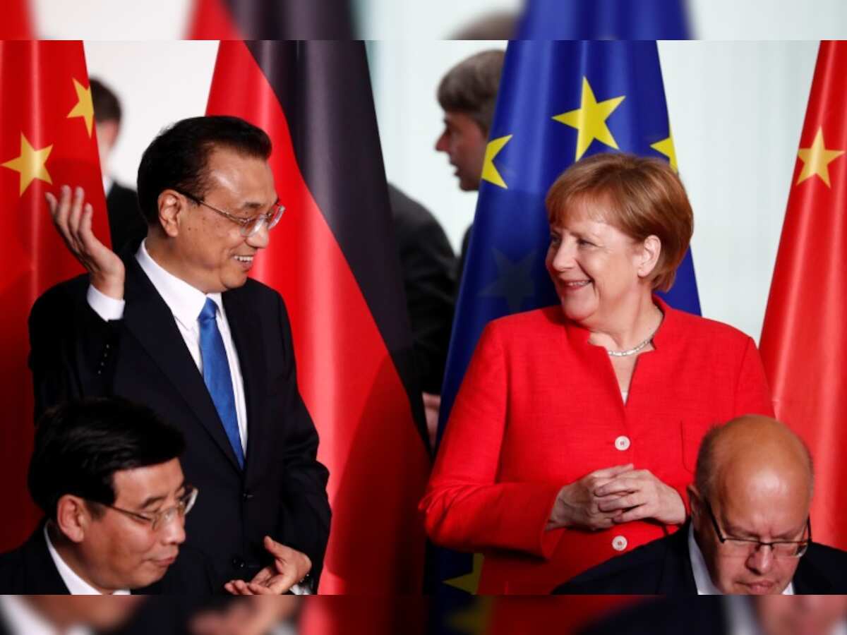 Angela Merkel says Germany and China committed to