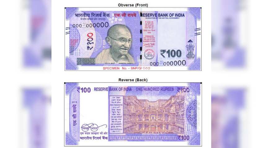 New Rs 100 note vs old Rs 100 banknote: Check out the difference