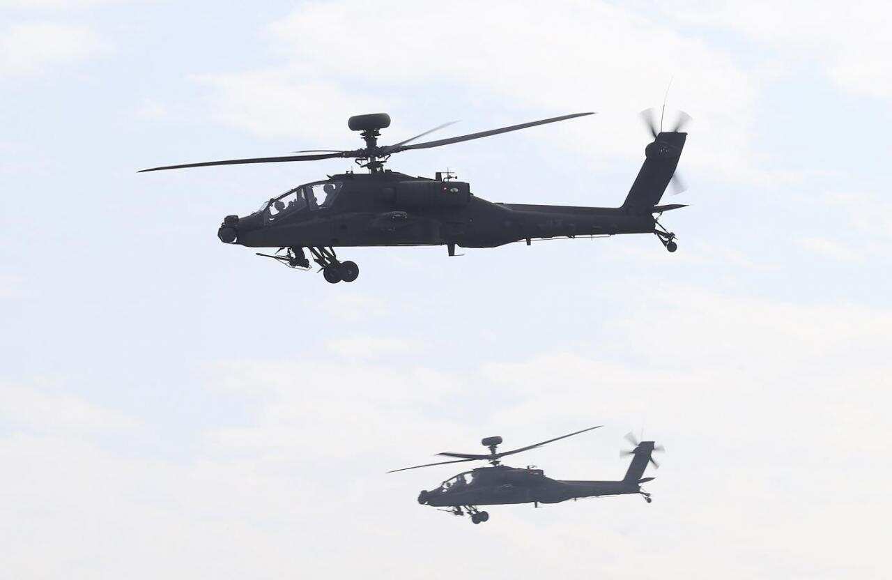 Boeing's Apache, Chinook helicopters for India complete inaugural flights