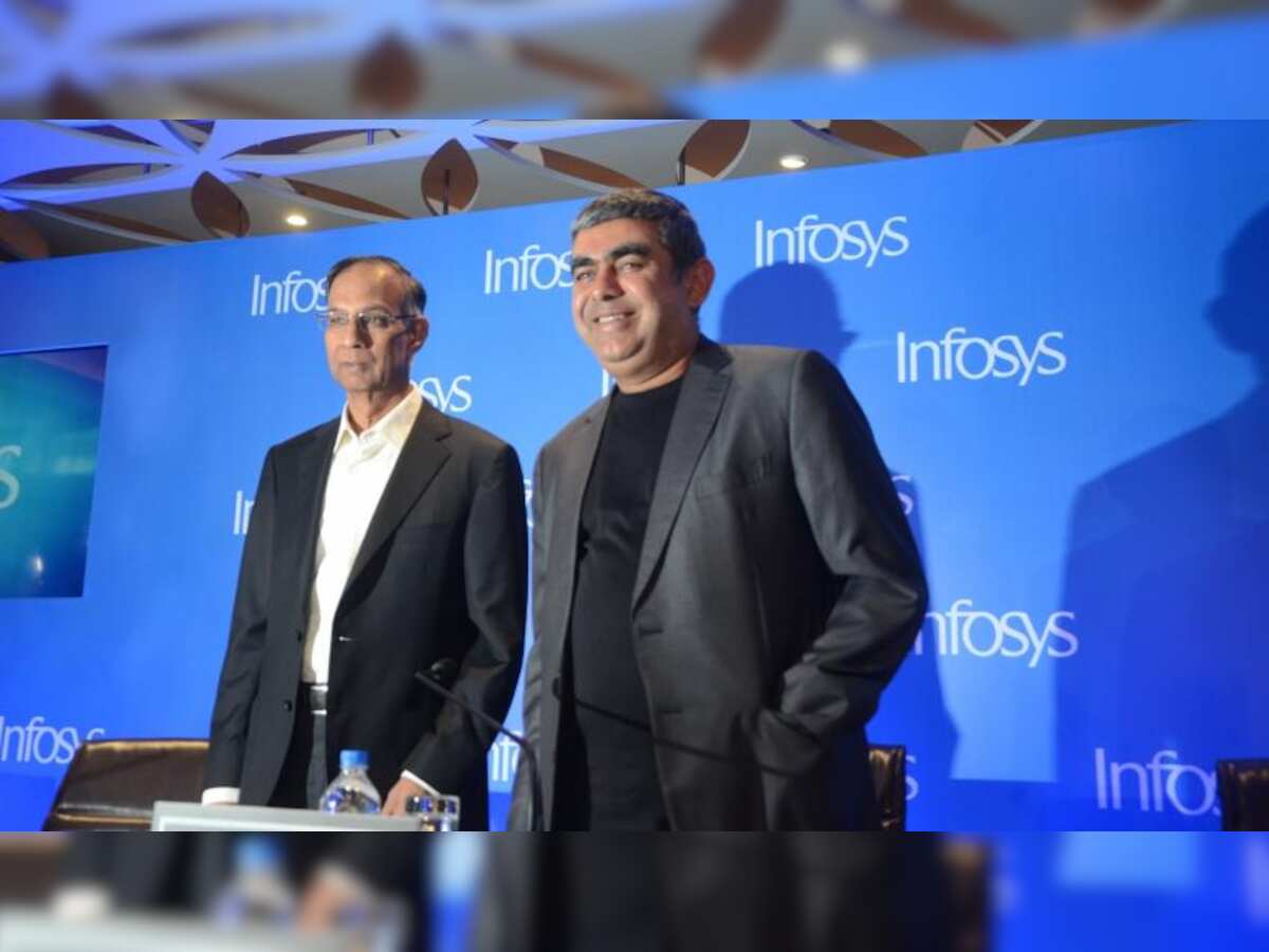 Infosys shares fall 4% on CFO Ranganath&#039;s exit