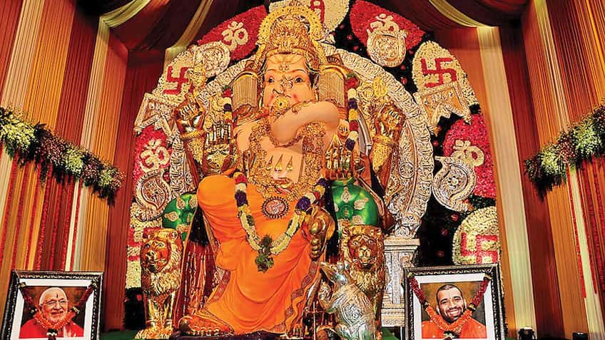 Ganesh Chaturthi: Mumbai's richest Bappa! With 68 kg gold and 327 kg silver, this Ganpati event is insured for Rs 265 crore