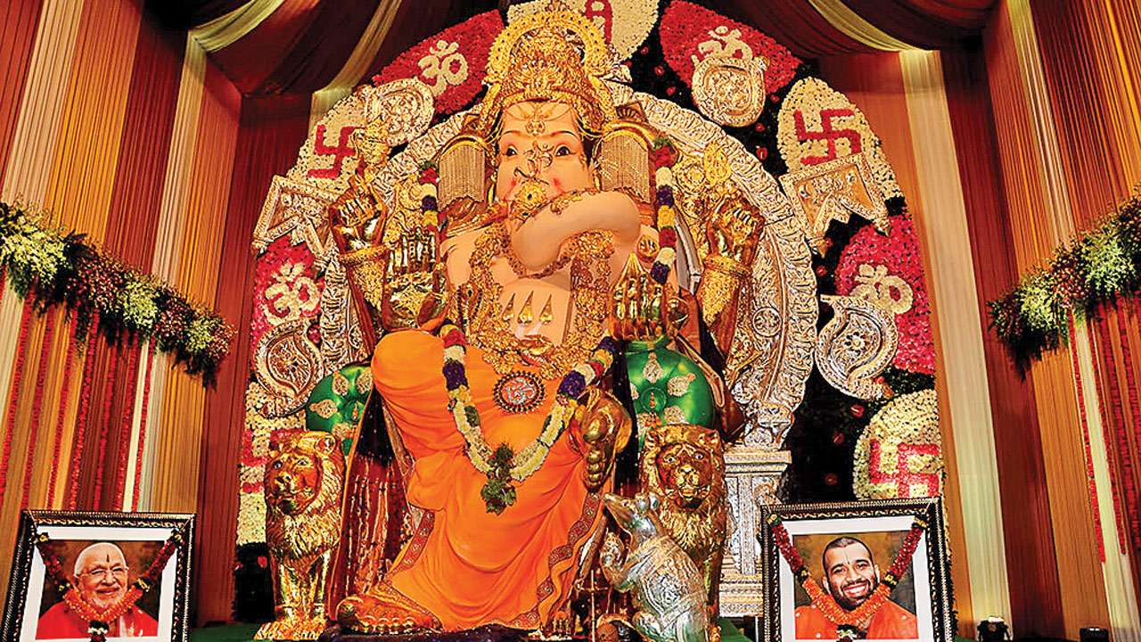 Ganesh Chaturthi: Mumbai's richest Bappa! With 68 kg gold and 327 kg silver, this Ganpati event is insured for Rs 265 crore