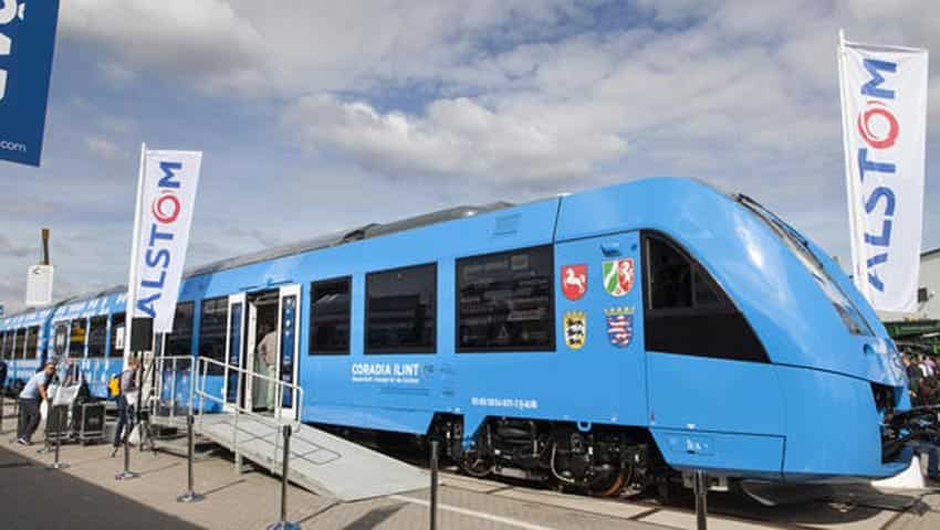 Alstom's Coradia iLint can run at 100 kmph