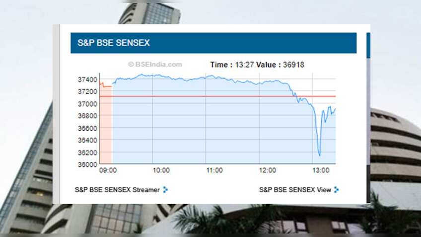 Bloodbath on Dalal Street: Sensex plummets over 1,000 points, recovers thereafter; check full list of losers