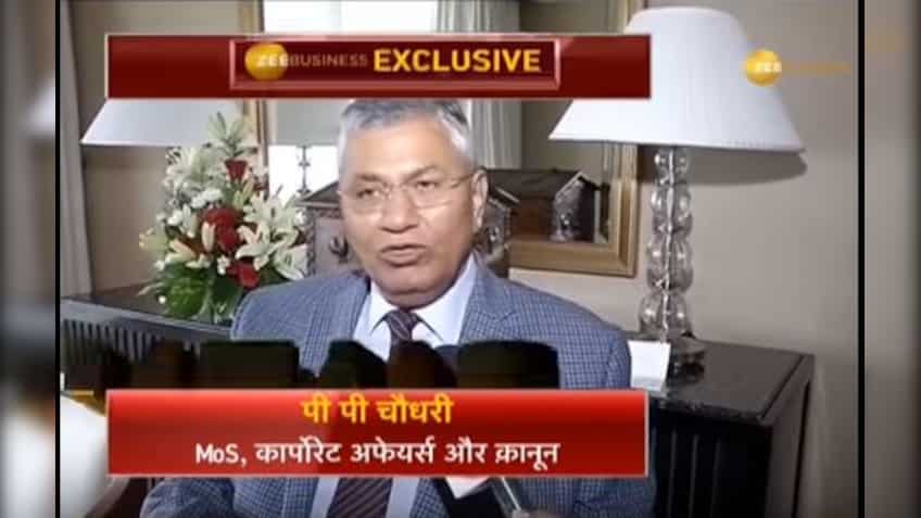 Artificial Intelligence will be introduced soon in MCA 21: PP Choudhary, MoS Corporate Affairs