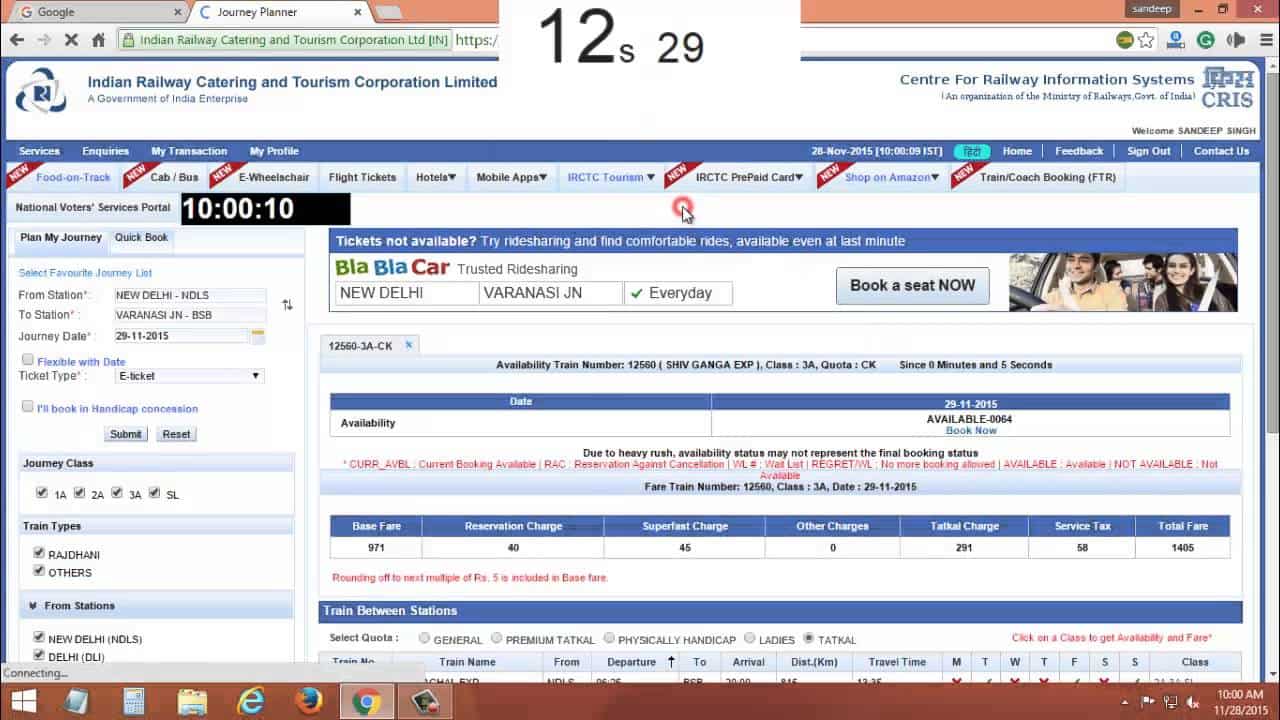 IRCTC: i-Ticket vs E-Ticket vs Tatkal Ticket, all you want to know in