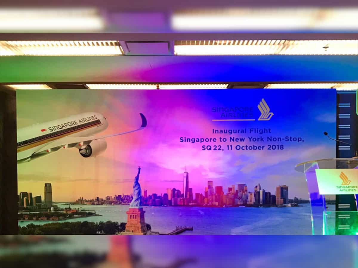 Singapore Airlines&#039; Flight SQ22 carries out world&#039;s longest