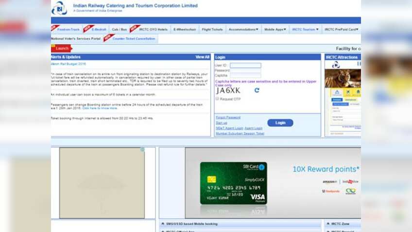 How to transfer IRCTC ticket to blood relation online