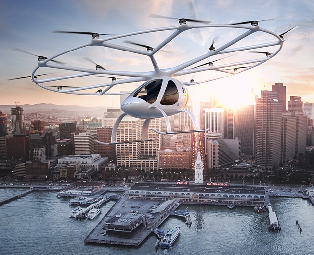Taxis in the Sky! Yes, aviation miracle in this city Volocopter Singapore driverless hover-taxi