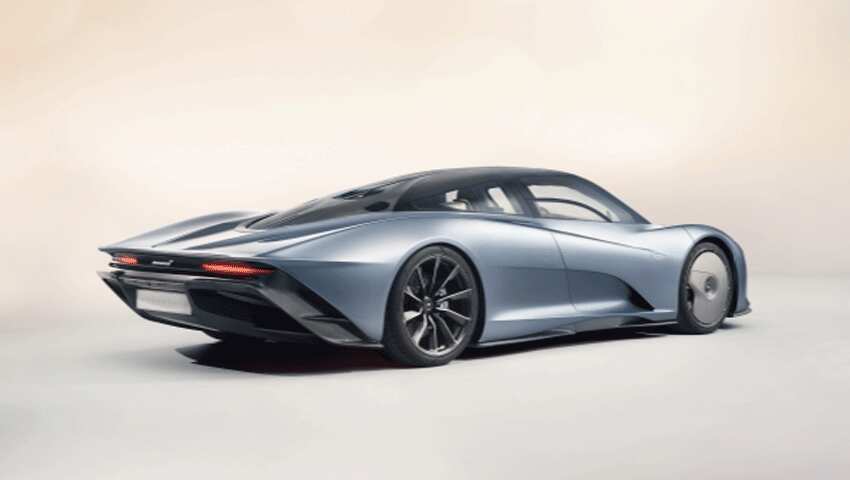 McLaren Speedtail: Body made with carbon fibre