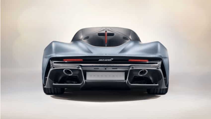 McLaren Speedtail: Power-operated dihedral doors