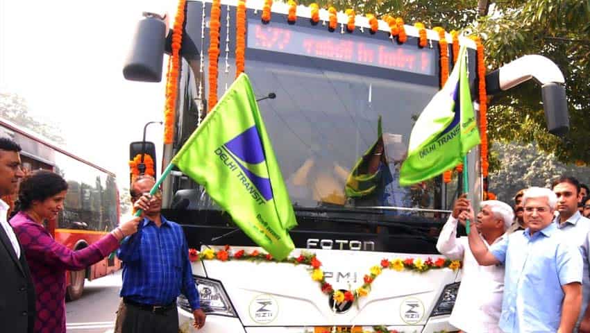 Delhi: Electric bus depots