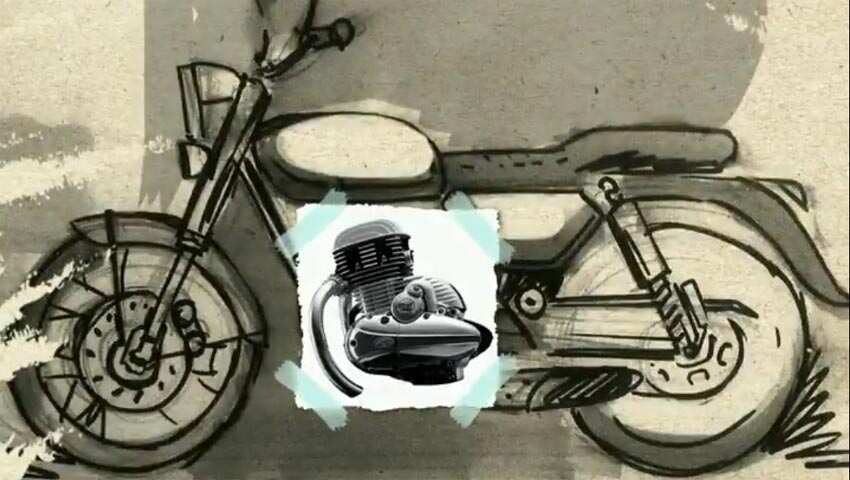 Jawa motorcycle: Engine and gearbox