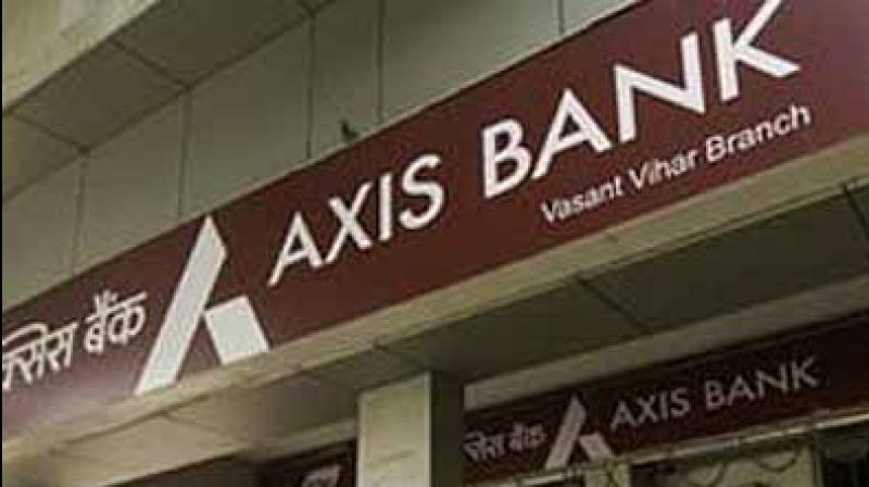 Axis Bank shares jump over 2 pc post