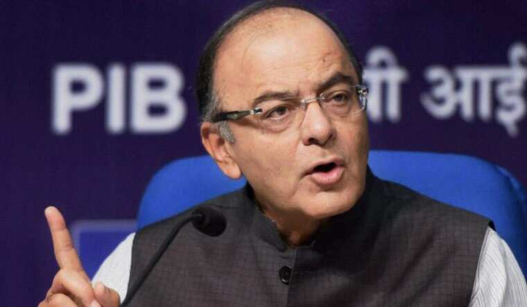 On notebandi anniv, Arun Jaitley dishes out debit, credit cards lesson for Mastercard, Visa