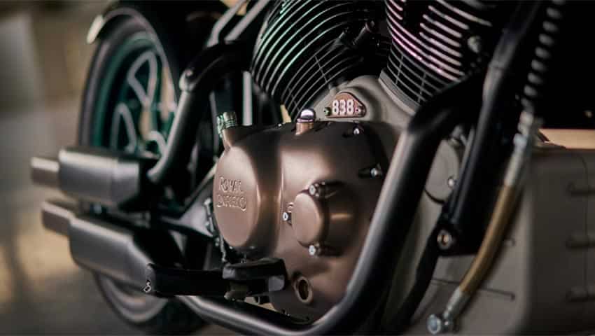 Royal Enfield: 838cc V-twin liquid-cooled engine