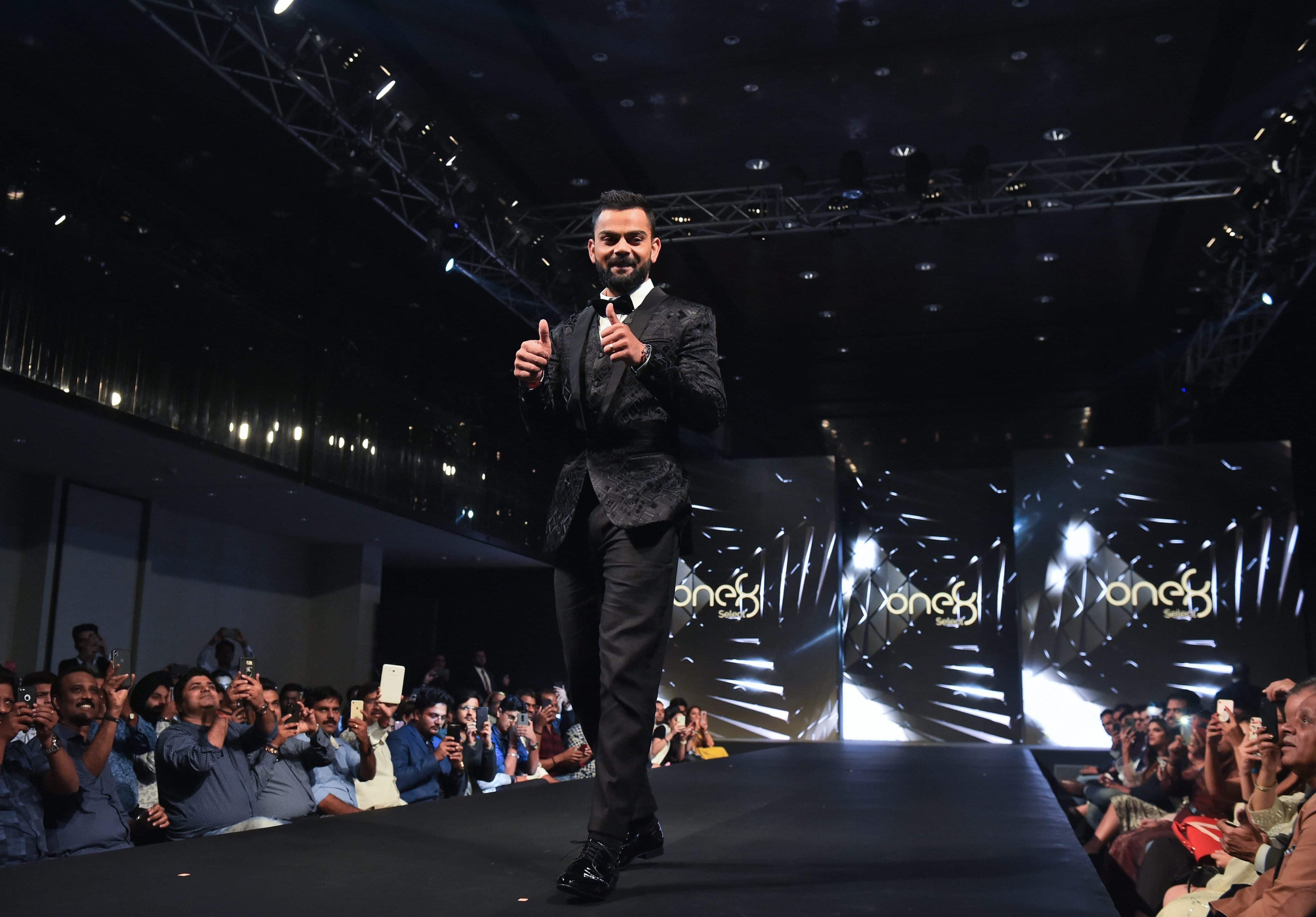 virat kohli launches sports shoes