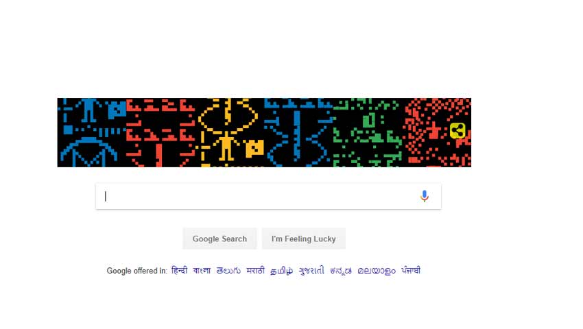 With Arecibo Message Doodle, Google celebrates humanity's first space communique
