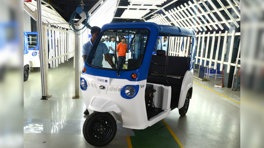 Mahindra rolls out electric autorickshaws Treo and Treo Yaari in Bengaluru