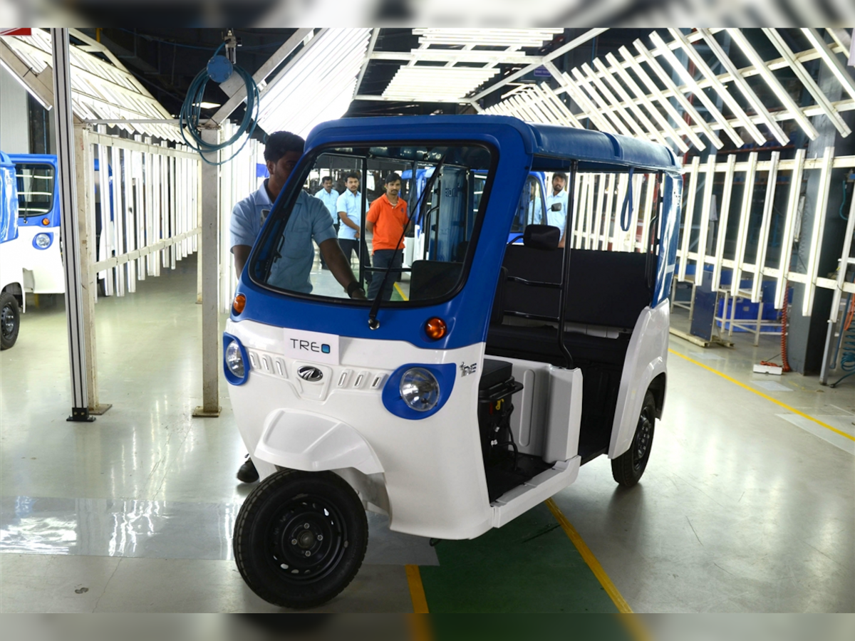 Mahindra rolls out electric autorickshaws Treo and Treo