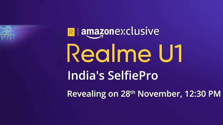This special Realme U1 smartphone for selfie-centred folks set for India launch on this date; set to do a world's first