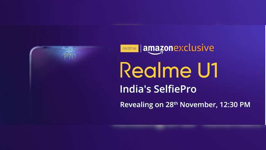 Realme U1 with SelfiePro camera to be launched on Nov 28; Check out price, specs