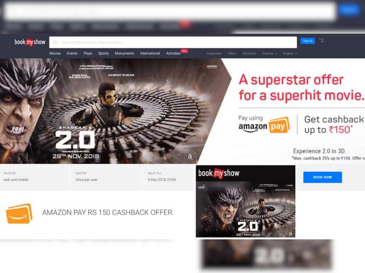 2.0 Ticket Booking: Wow! Amazon, Paytm, ICICI Bank