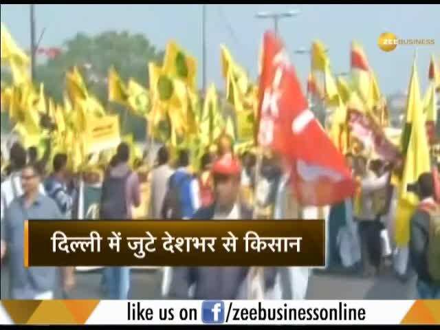 Rahul Gandhi, Arvind Kejriwal Address Farmers