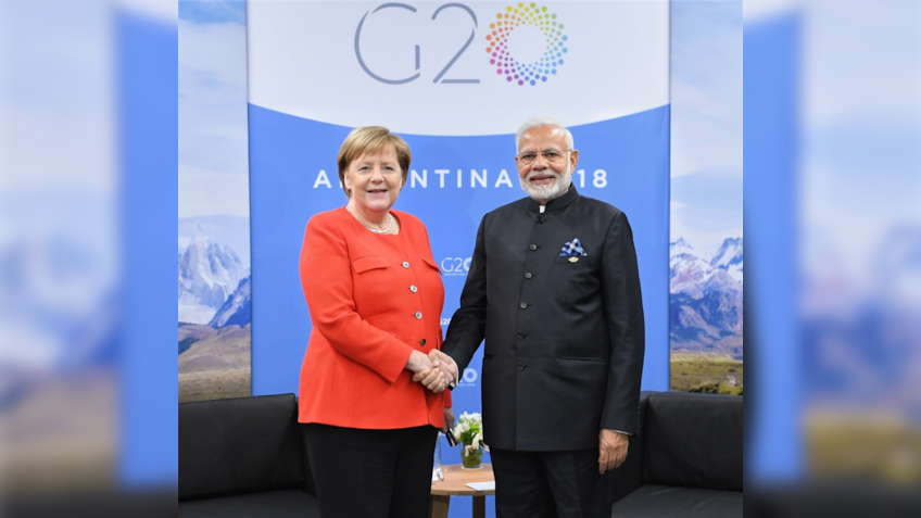 G20 summit: PM Modi meets Merkel, Macron and others, discusses bilateral relations
