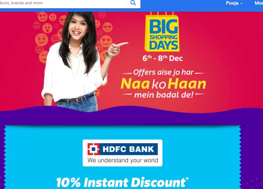 flipkart big billion days sale hdfc bank offers this much discount on phone you desire but there s a catch zee business flipkart big billion days sale hdfc