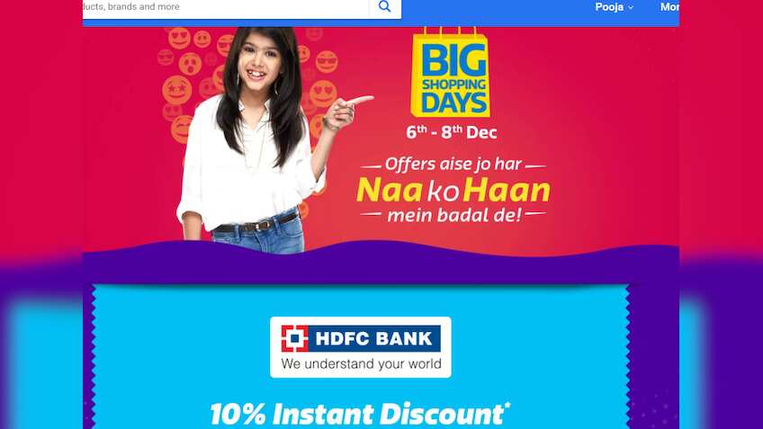Flipkart Big Billion Days sale: HDFC Bank offers this much discount on phone you desire, but there's a catch