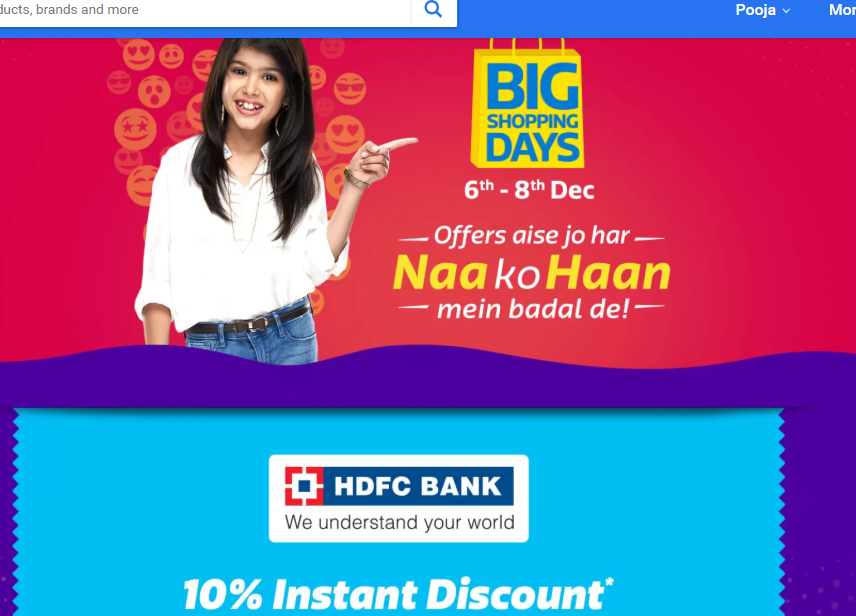 Flipkart Big Billion Days sale: HDFC Bank offers this much discount on phone you desire, but there's a catch