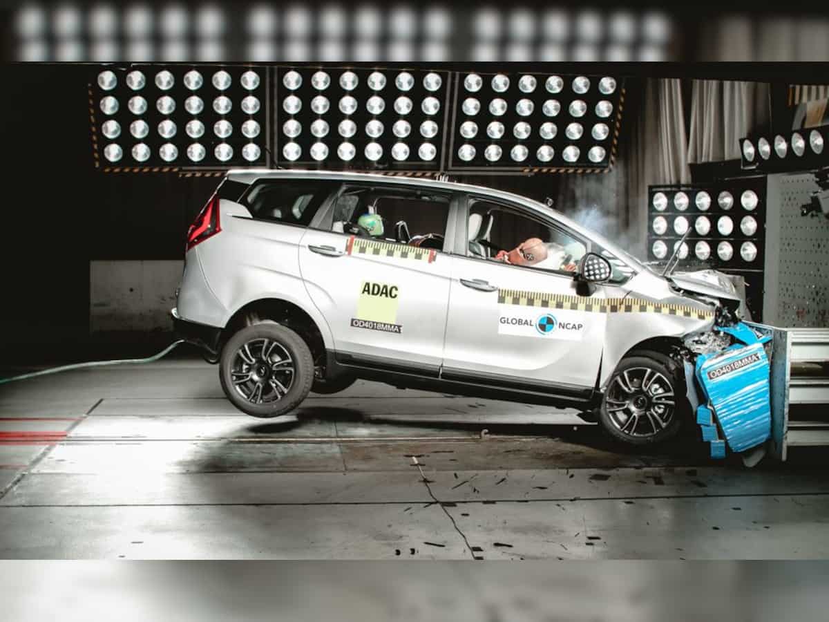 Proud moment for Mahindra! Bags safest MPV tag