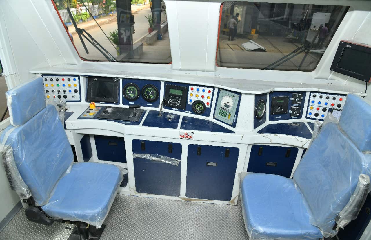 3. Air-conditioned driver cabs