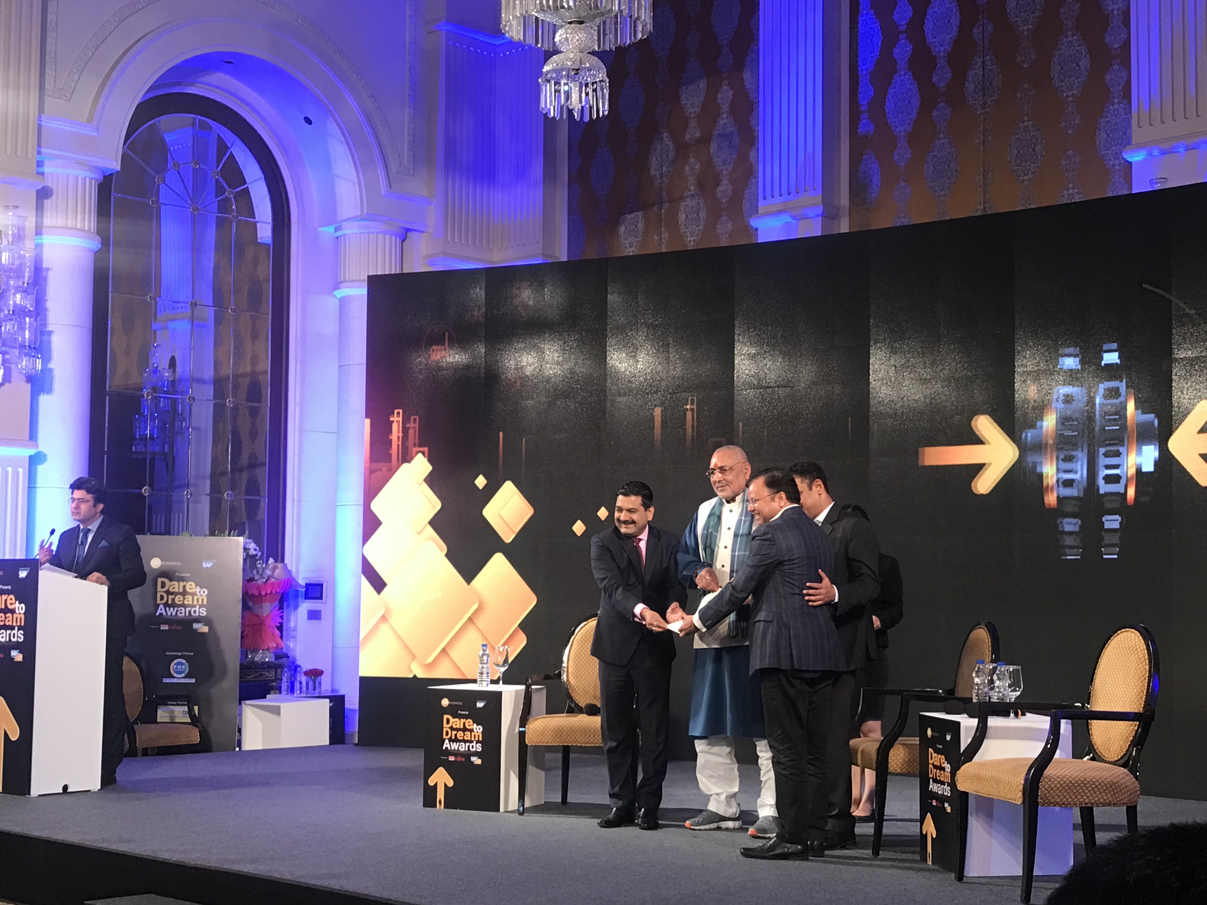 Entrepreneurs must use tech to create employment in villages: Giriraj Singh at Dare to Dream Awards ceremony
