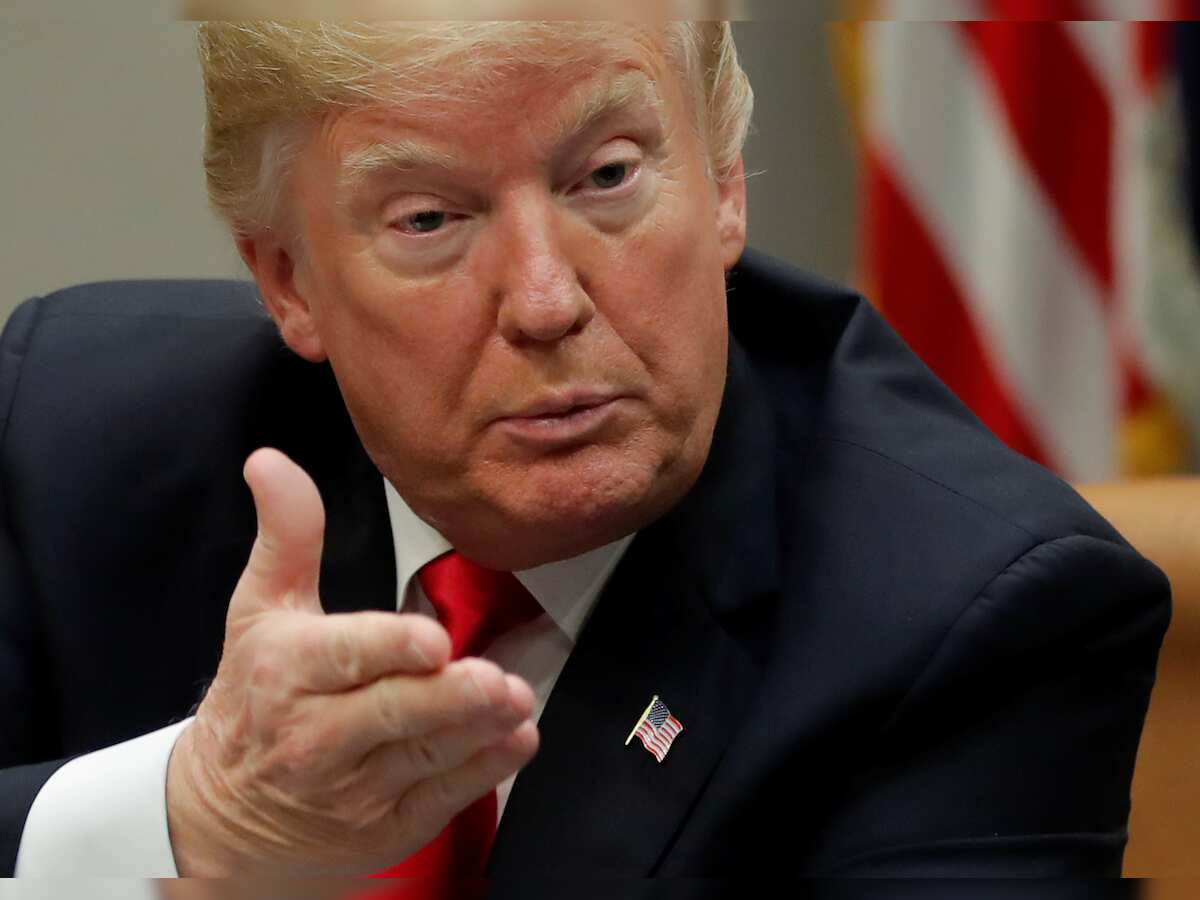 President Donald Trump defends personal charity accused of