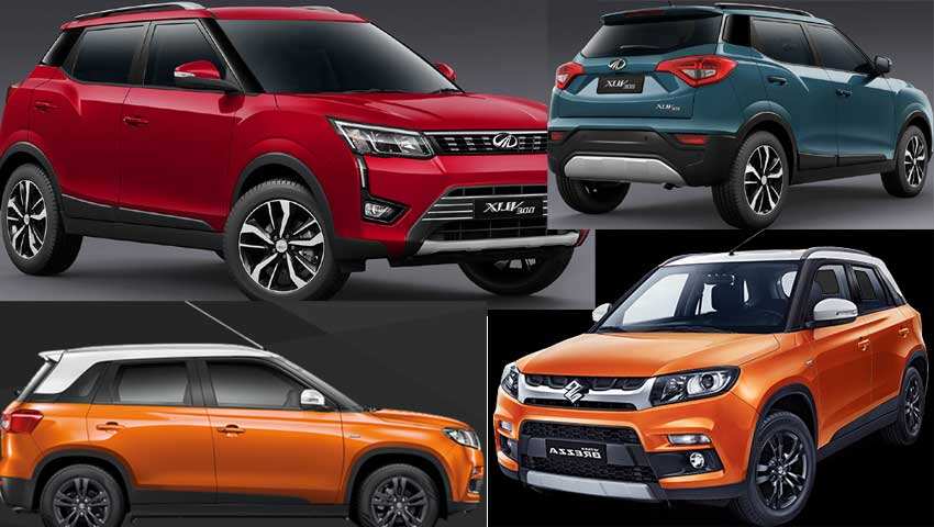 Mahindra XUV300 Vs Maruti Vitara Brezza: Design, Features Comparison ...