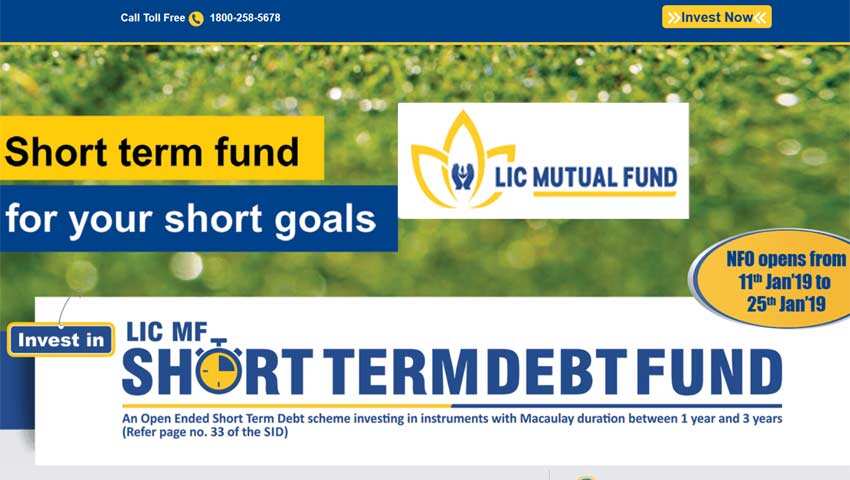 New LIC Mutual Fund's Short Term Debt Fund: Investment, SIP, maturity, income tax implication, other features explained