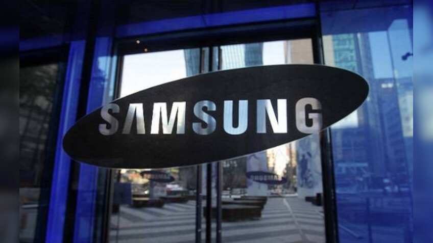 Samsung workers protest at its Noida plant