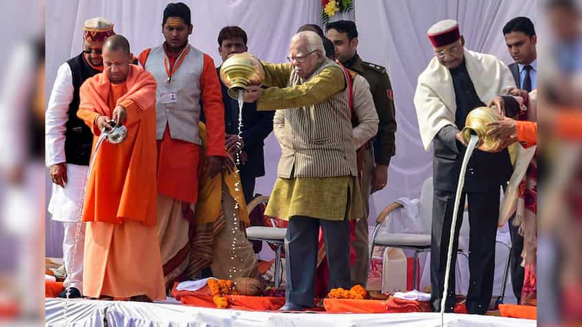Amid auspicious Kumbh Mela, here is Yogi Adityanath govt's big gift to seers - Pension