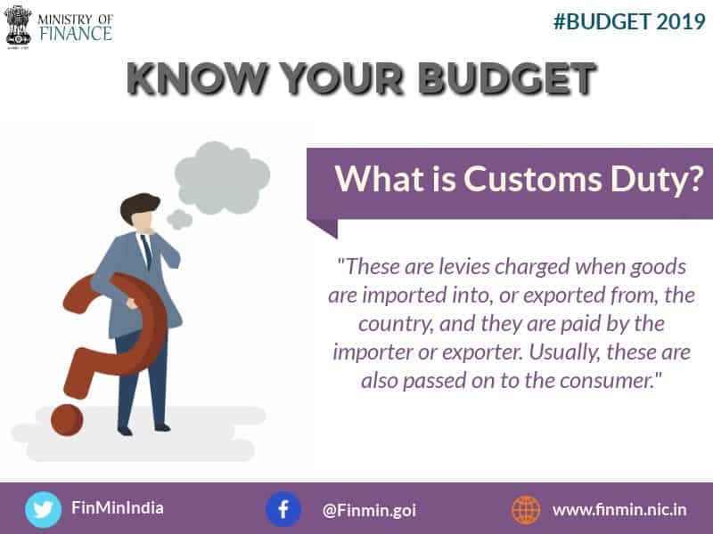 Budget 2019: What is Customs Duty?